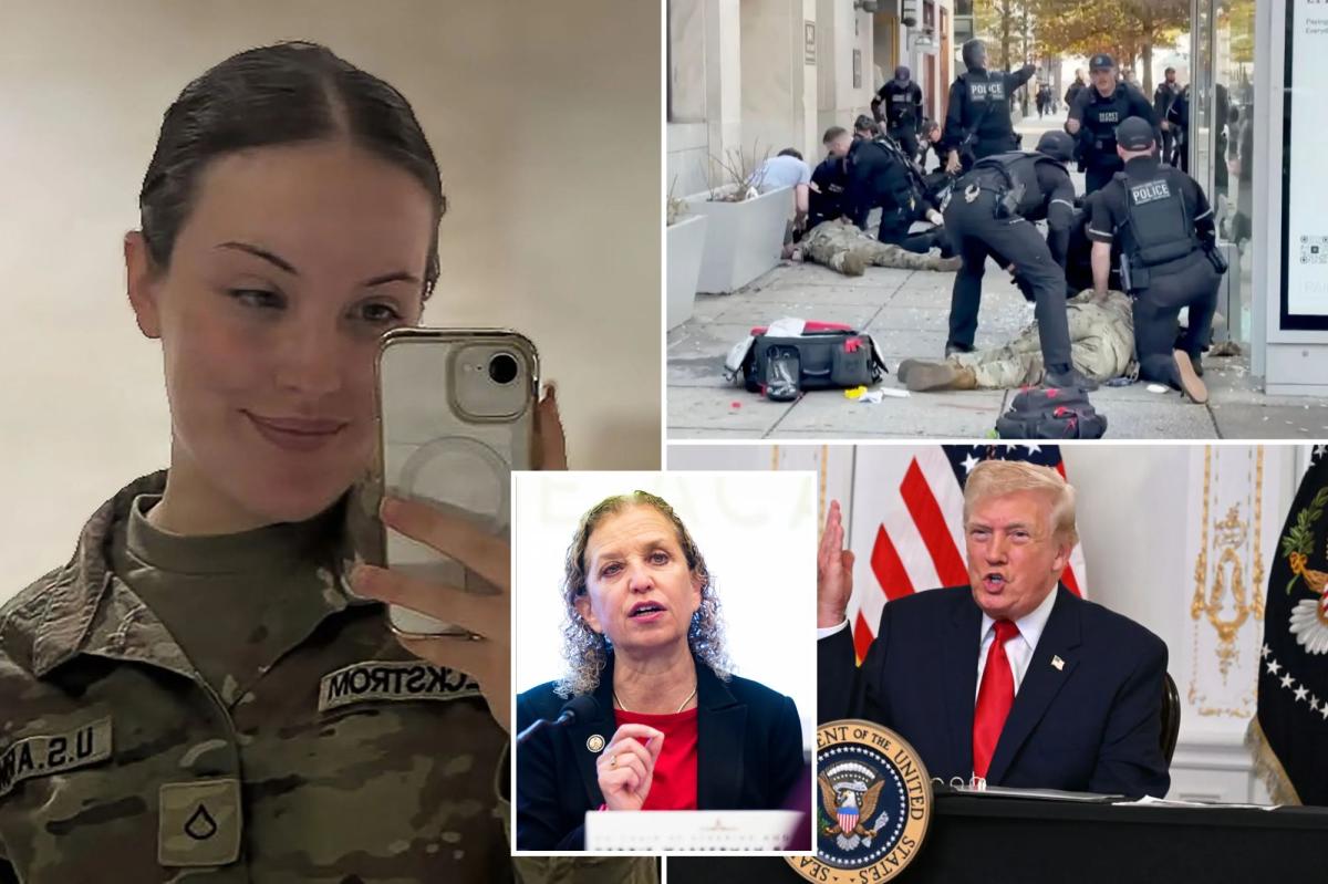 Rep. Wasserman Schultz says Trump should blame self for putting National Guard in harm’s way with DC crackdown