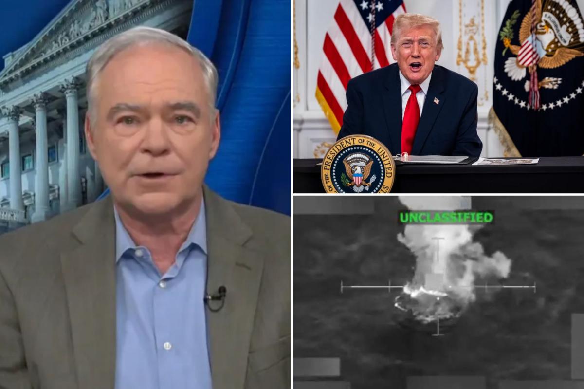 More GOP senators likely to defect from Trump over military action in Venezuela, Sen. Tim Kaine predicts