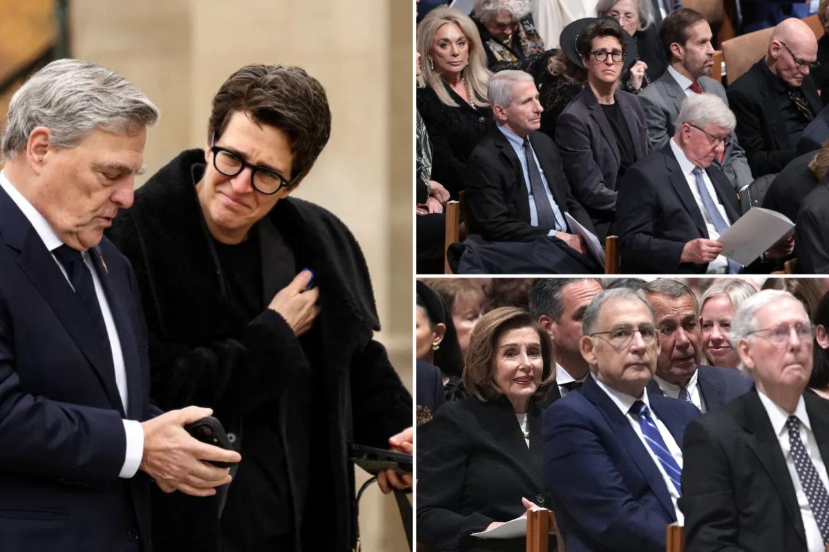 Dick Cheney funeral draws big Dem names Biden, Harris, Maddow — while Trump and Vance get benched