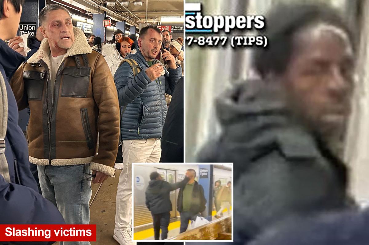 Maniac who slashed two men in face on NYC subway platform finally charged after homeless shelter tantrum