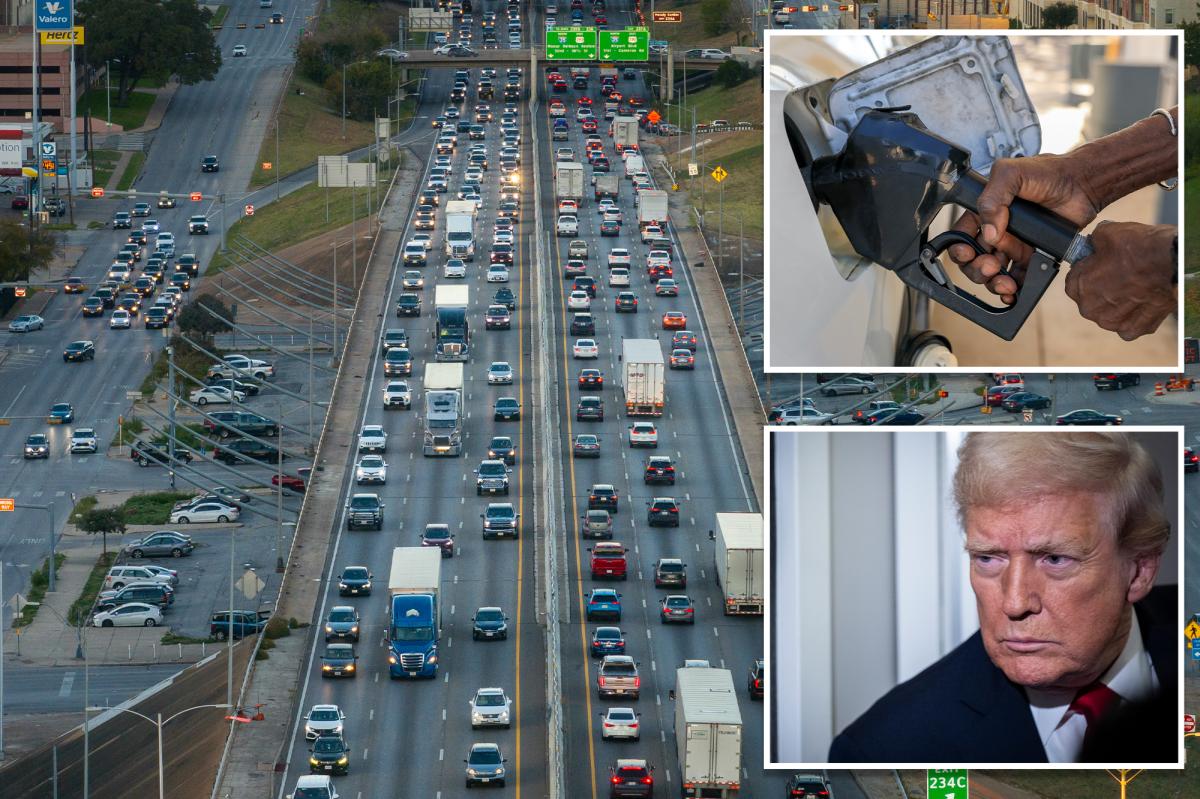 White House blames Democrat-led states for ‘dragging the national average of gas prices,’ which remain flat from last Thanksgiving