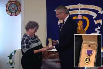 Purple Heart returned to World War II vet’s family 35 years after his death