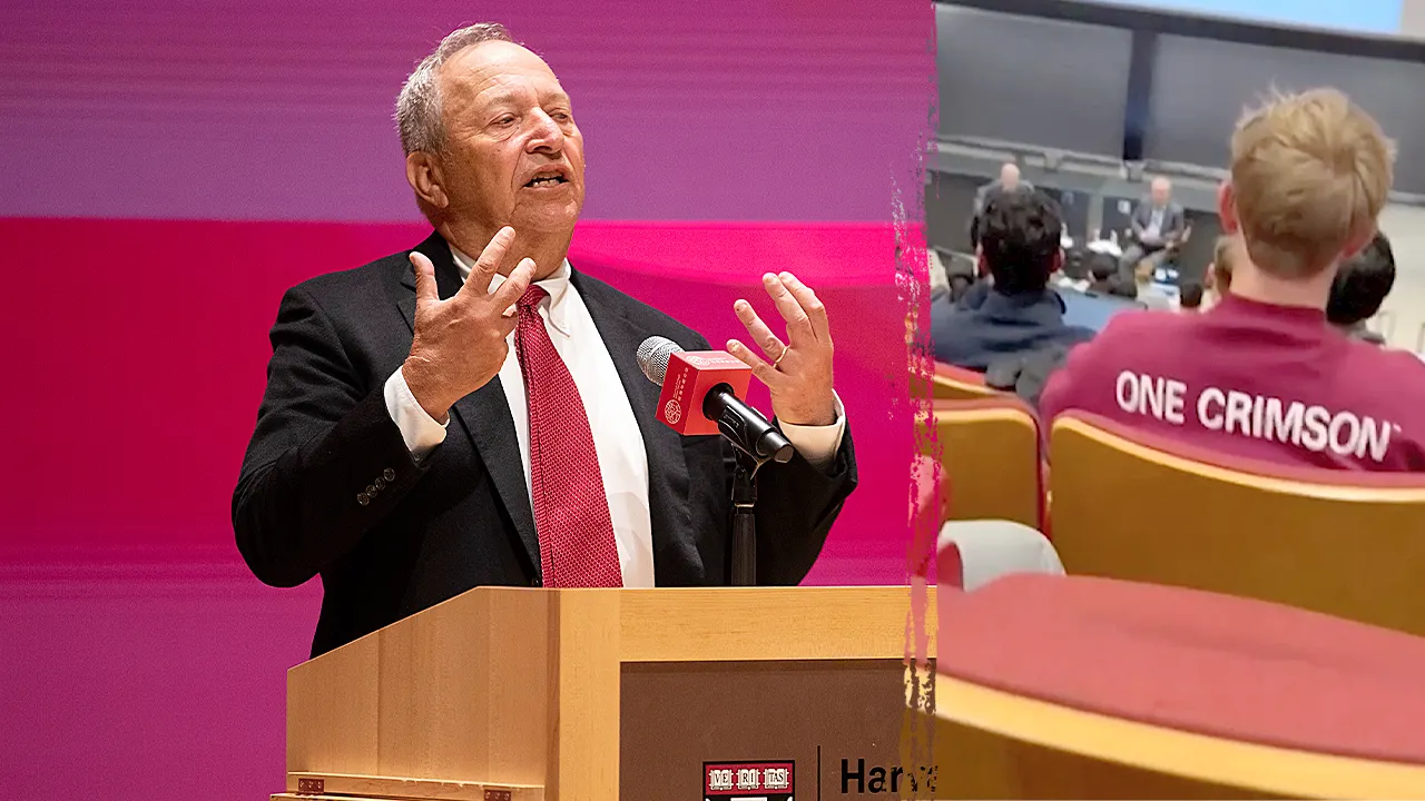 Larry Summers caught on camera telling Harvard students he feels ‘shame’ over Jeffrey Epstein communications