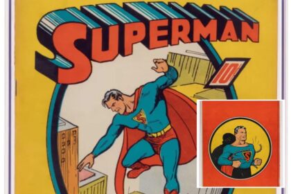 Rare Superman comic book found in mom’s attic breaks record and sells for over M