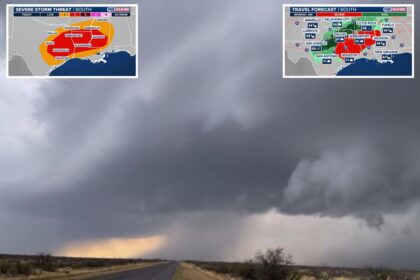 Flooding, severe storms soak Texas as 73M people prepare to travel for Thanksgiving