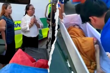 Temple staff stunned to hear knocking from inside coffin brought in for cremation