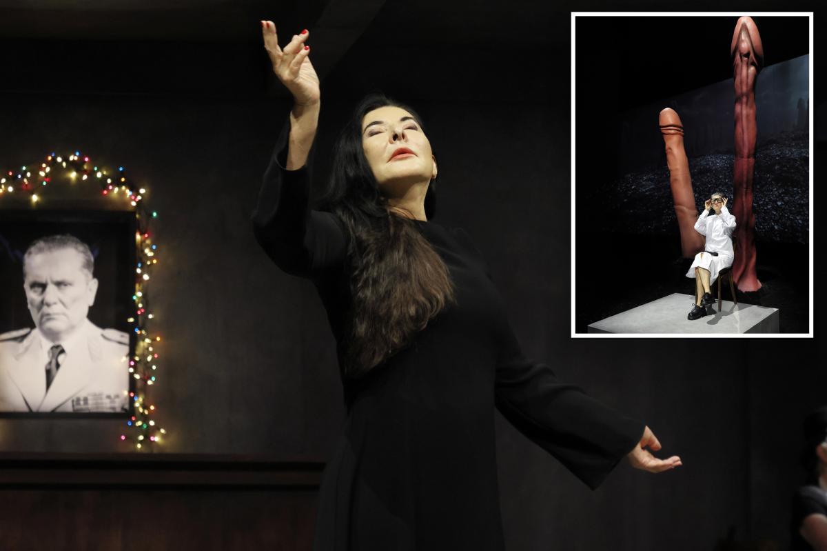 Exclusive | Park Avenue Armory bigwigs welcome raunchy art show displaying 12-foot penises by Marina Abramović — but want to evict cadets