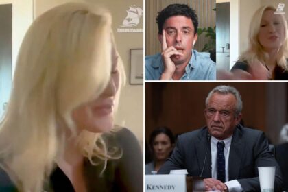 Olivia Nuzzi breaks down in tears when grilled about withholding damaging RFK Jr. secrets: ‘I was afraid’