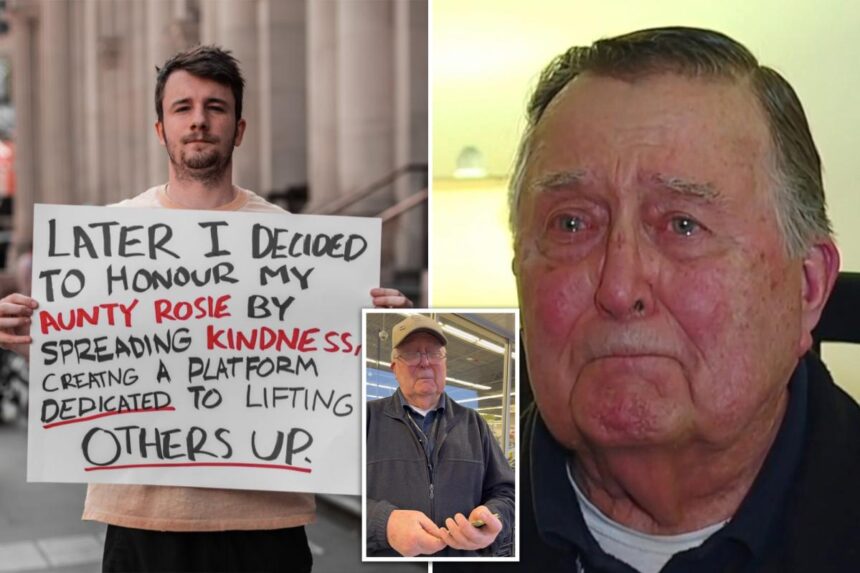 Inside the ‘positivity influencer’s’ viral encounter with Army veteran Ed Bambas, 88, whose story sparked nearly .7M donations