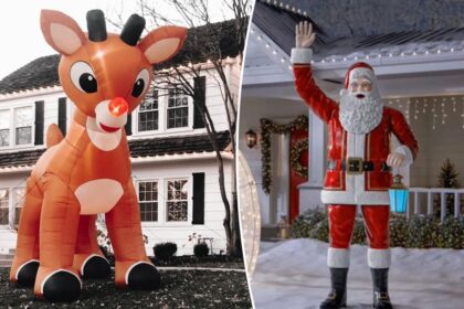 Giant Santas are impossible to find this season — and it’s killing the joy for Christmas decor devotees