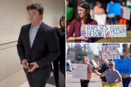 Teen rapist who dodged prison sentence gets heckled as he saunters into court: ‘Why did you rape those girls?’