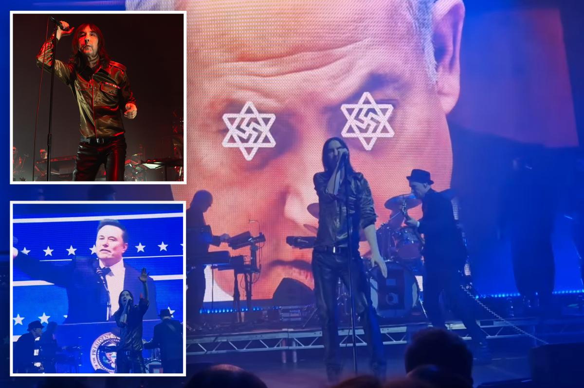 Scottish rock band airs antisemitic video of Netanyahu and this US official — with swastikas over their eyes