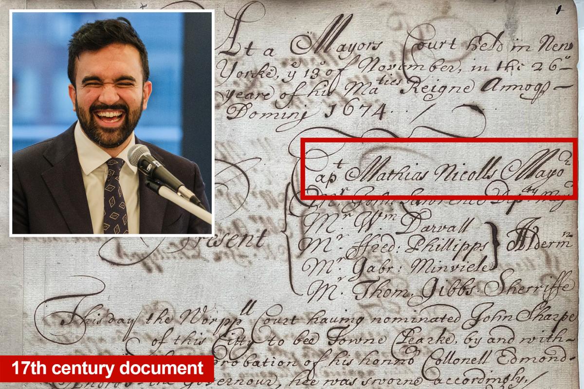 Zohran Mamdani will actually be NYC’s 112th mayor as records deep dive reveals centuries-old miscount