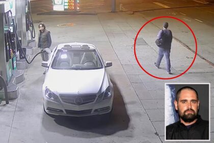 Eerie video shows Nick Reiner calmly strolling away from parent’s home hours before brutal murder