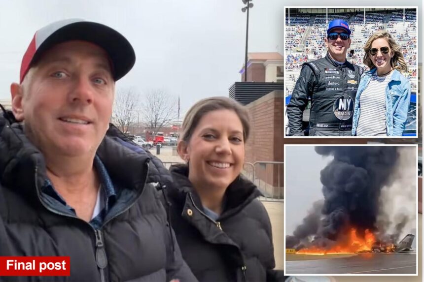 NASCAR driver Greg Biffle’s emotional last post with wife a week before they died in fiery plane crash