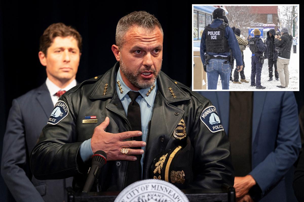 Trump officials slam Minneapolis police chief’s ‘absurd’ use of Nativity story to criticize ICE raids