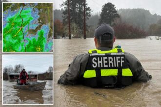1 dead in flash flood in Northern California, as severe storms sweep through region ahead of holiday travel