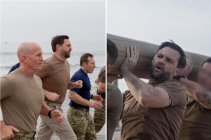JD Vance trains with Navy SEALs in California: ‘Feel like I got hit by a freight train’