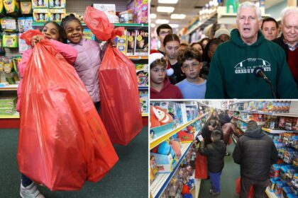 Homeless kids go on shopping spree at LI toy shop in ultimate Christmas giveaway
