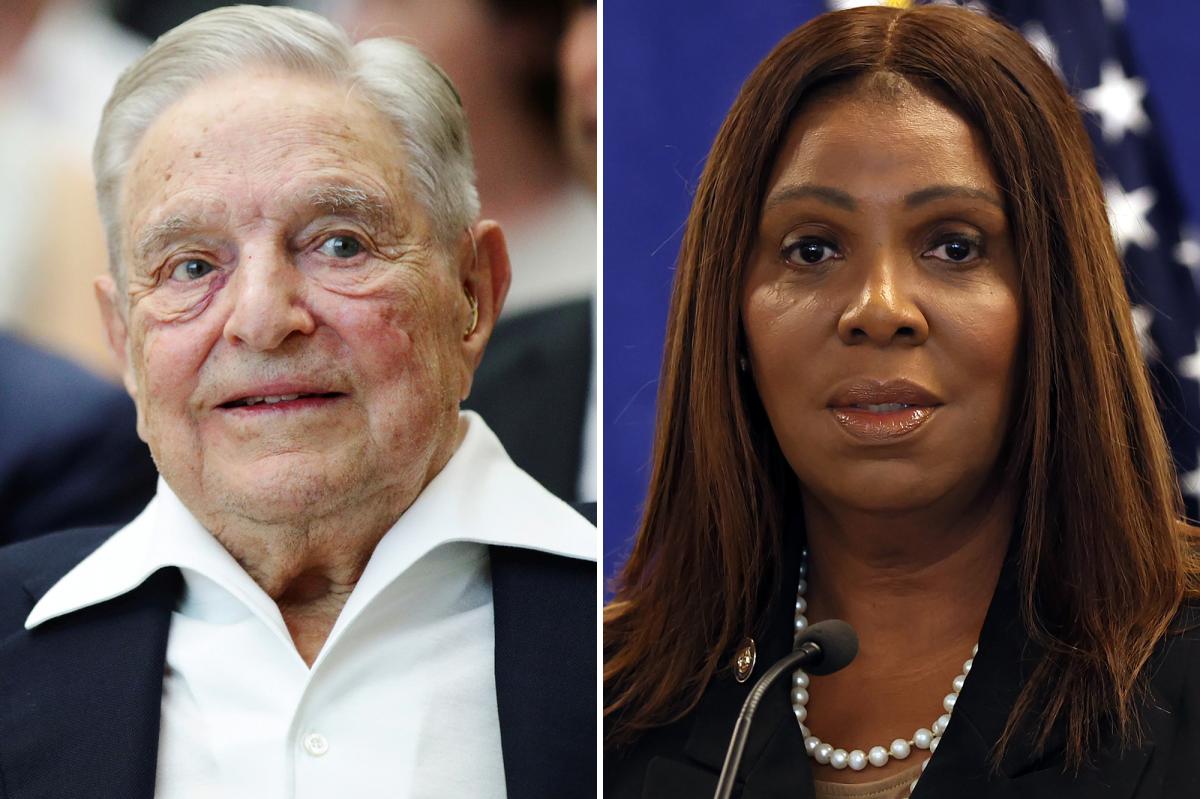 Far-left billionaire George Soros and family donated ,000 to Trump-hating NY AG Letitia James