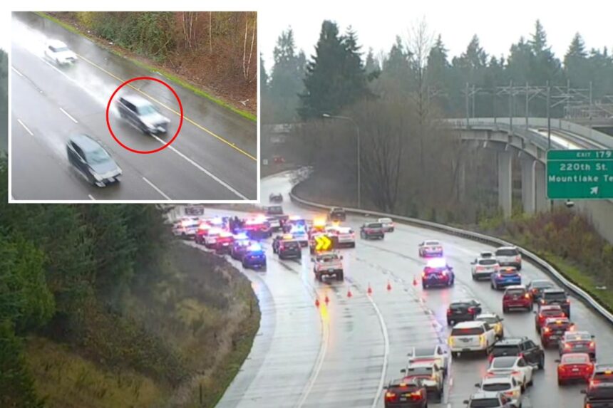 Maniac on meth carjacks state trooper’s patrol cruiser on Seattle freeway