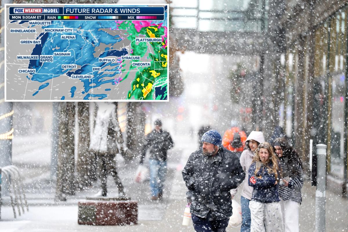 Dangerous winter weather may become ‘bomb cyclone’ over Great Lakes — as 300K already lose power