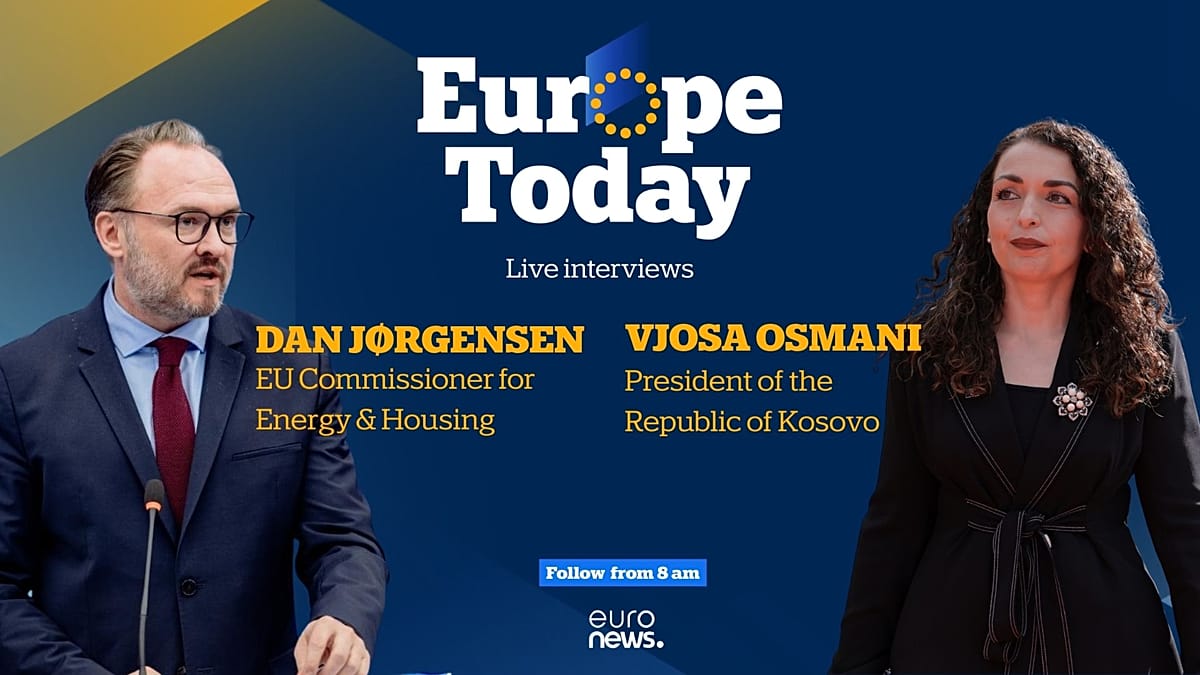 Europe Today: Commisioner for Housin & Kosovo’s President join us live