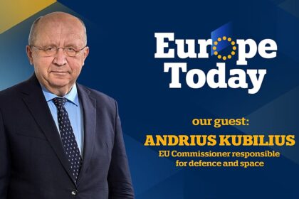 Europe Today:  Andrius Kubilius, EU Commissioner for Defence, reacts to Ukraine’s peace plan