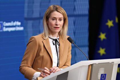 Reparations loan won’t derail peace process, Kallas tells Belgian PM