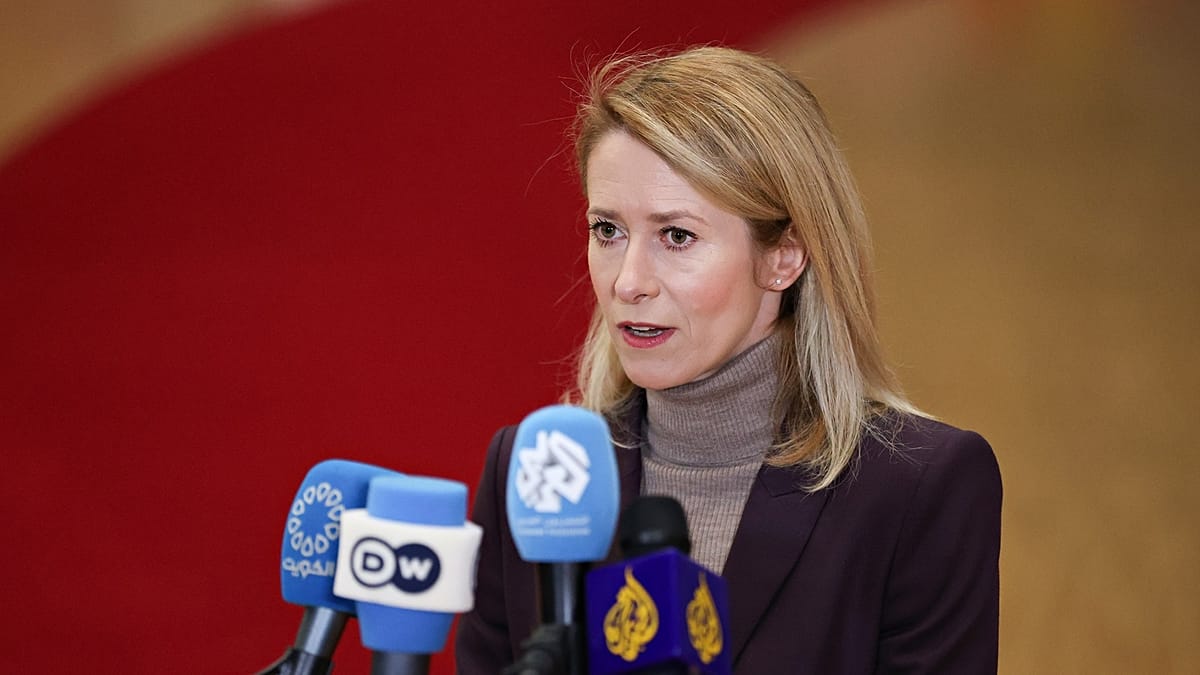 Reparations loan under ‘pressure from different sides’, Kallas says