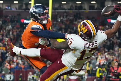 Commanders’ Treylon Burks wows NFL fans with incredible touchdown catch
