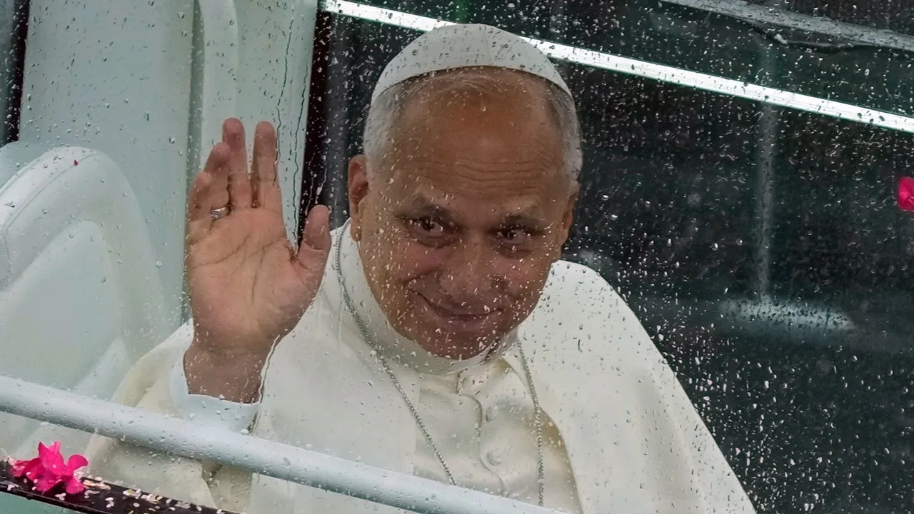 Pope Leo XIV calls for ‘divine gift of peace’ in maiden visit to Middle East