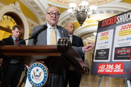 Schumer unveils Democrats’ Obamacare fix plan, likely dead in the water