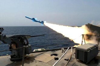 Iran fires ballistic and cruise missiles at simulated targets near Persian Gulf