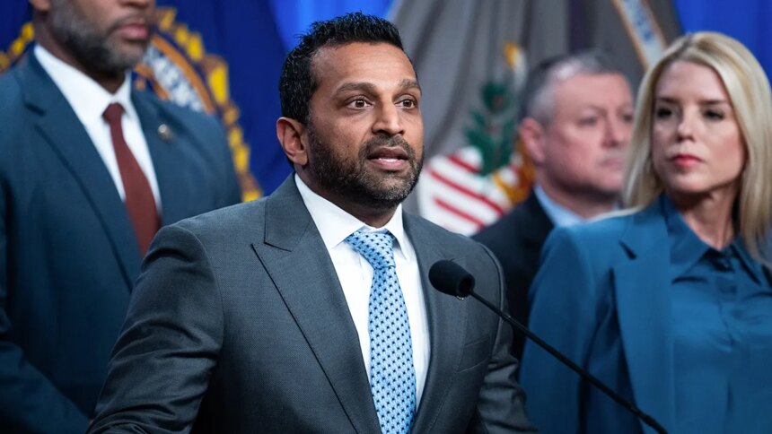 FBI Director Kash Patel says bureau ramping up AI to counter domestic, global threats