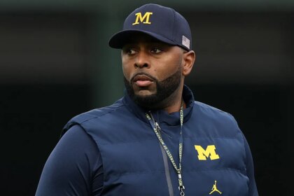 Fired Michigan coach Sherrone Moore makes bond; lawyer declines to say if he’ll return home