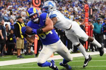 Rams’ clutch touchdown in win over Lions sparks frenzied debate on social media