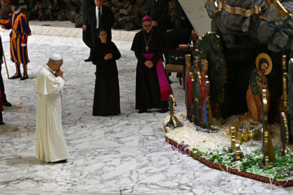 Pro-life leader praises Vatican’s ‘inspiring’ anti-abortion Nativity scene: ‘It’s really beautiful’