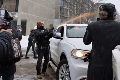 Minneapolis police chief blasts ICE after agent seen dragging woman through street, kneeling on her back