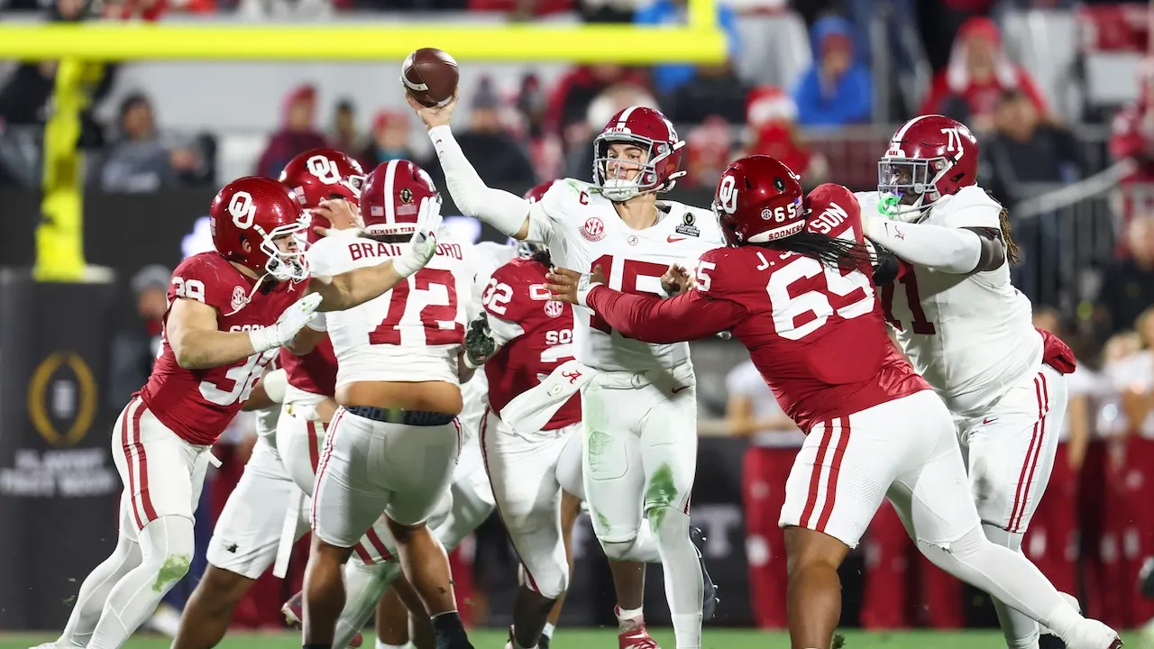 Alabama pulls off comeback win over Oklahoma in College Football Playoff first round
