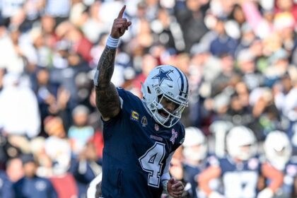 Cowboys hang on behind Dak Prescott as Commanders’ rally falls short on Christmas Day