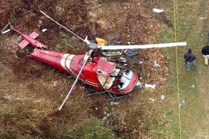 Deadly helicopter collision in New Jersey kills one, critically injures another