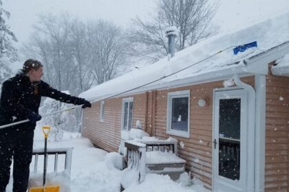 When It Snows, I Get Out My Roof Rake. That’s How I Keep Water From Leaking Into My House