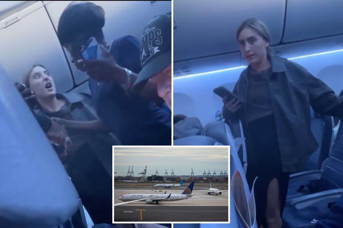 Irate passenger kicked off United Airlines flight in Newark after cursing out attendant: ‘F–king c–ts’
