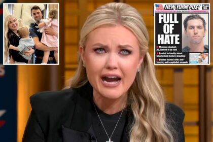 Erika Kirk tearfully rebukes people who celebrated her husband’s death: ‘You’re sick’