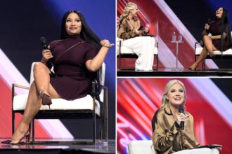 Nicki Minaj makes surprise appearance with Erika Kirk at TPUSA’s America Fest — urges young men to be more like Trump