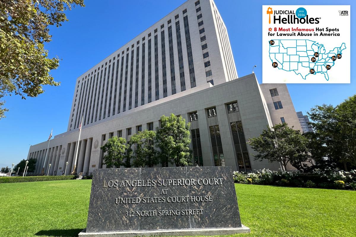 ‘Nuclear verdicts’ make Los Angeles most hellacious U.S. city for lawsuits