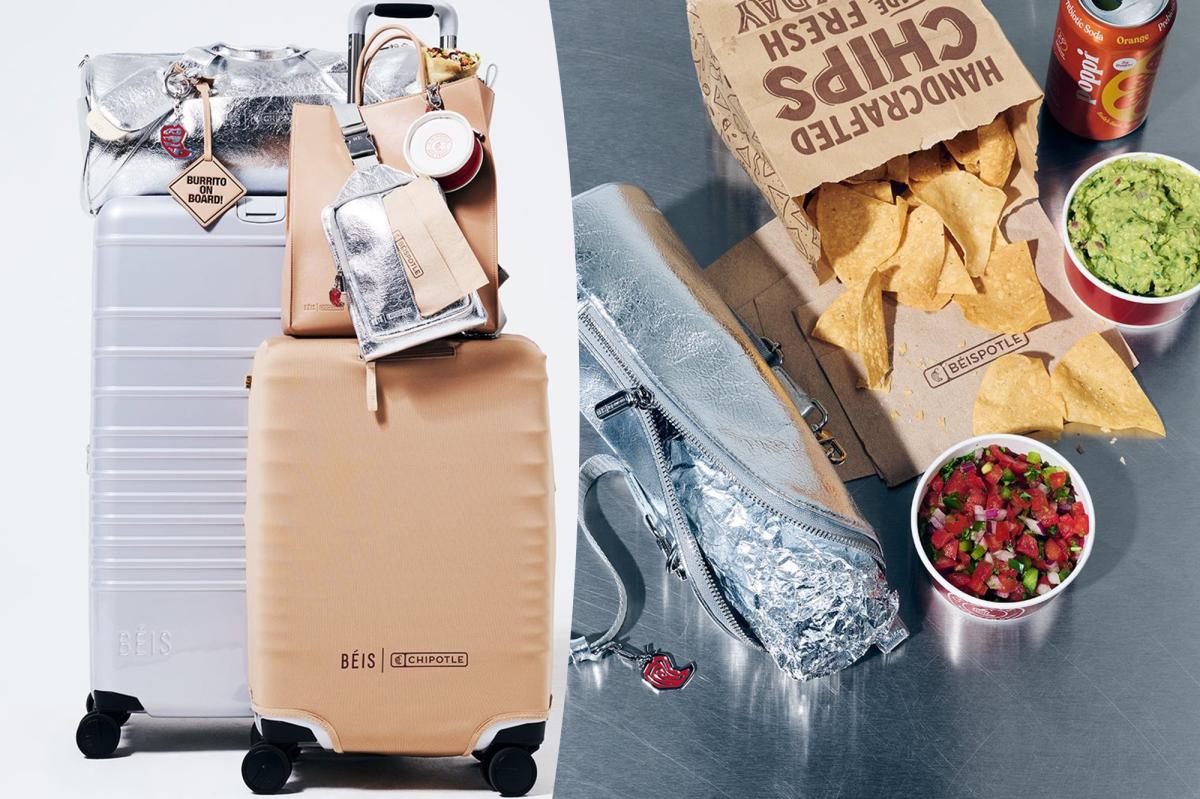 Chipotle and luggage brand unveil bizarre, head-scratching collection: ‘Why are they doing this?’
