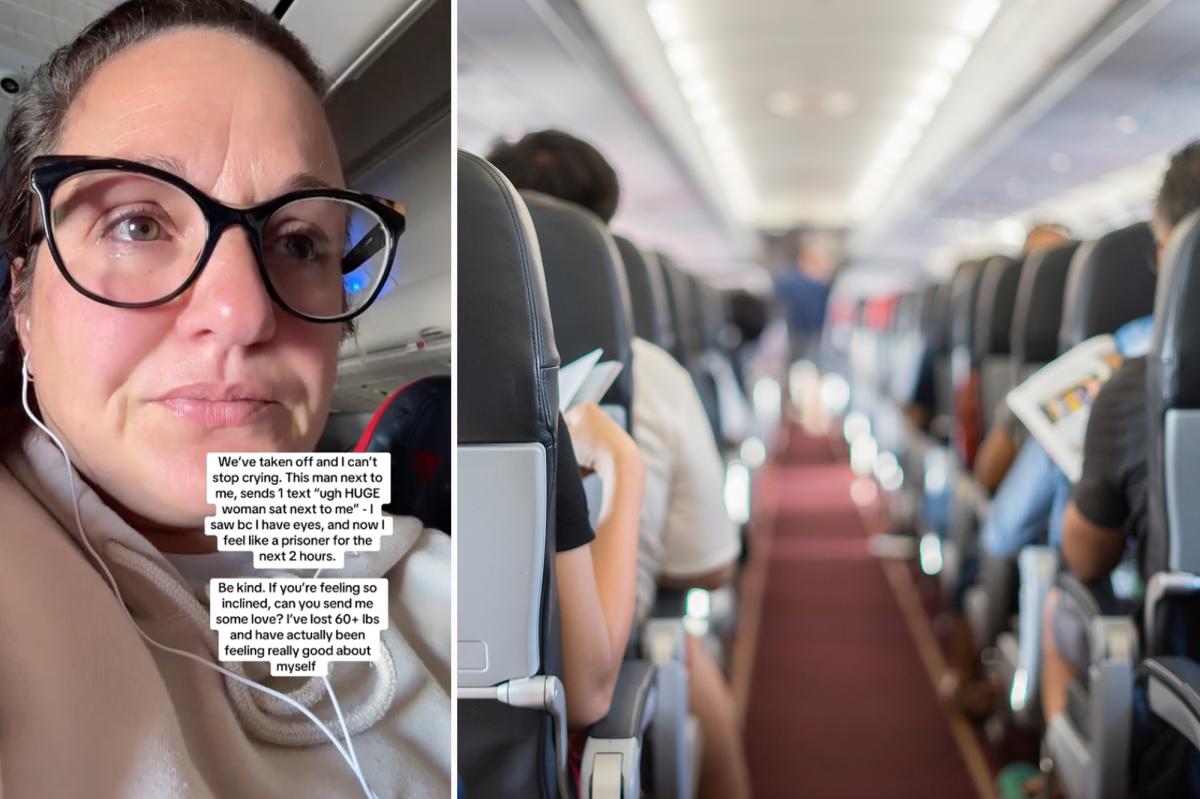 Delta passenger cries after catching glimpse of seatmate’s body-shaming text: ‘I feel like a prisoner’