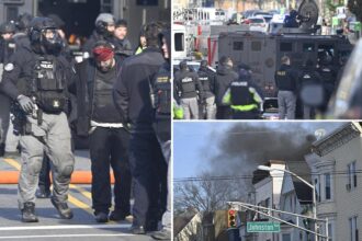 NJ maniac allegedly kills man with  bow and arrow, then barricades himself in home that erupts in flames during police stand-off